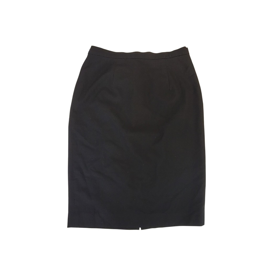 MICHAEL KORS Black Pencil Skirt Size 2P Business Professional Knee Length
